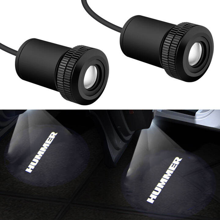 LED Projector Logo Courtesy Light For HUMMER Car Door Light HUMMER Light Car Door LED
