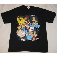 American Cartoon  Family Guy mens 100% cotton round neck short -sleeved T-shirt