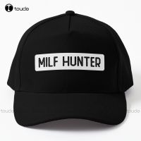 Milf Hunter Dilf Hunter Dad Sexy Baseball Cap Cowboy Hats For Women Outdoor Cotton Cap Sun Hats Streetwear Harajuku Denim Cap