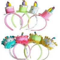 【cw】 New Birthday DecorationHeaddress BirthdayCandle Hat HeadbandHair Accessories Personality Headband ！