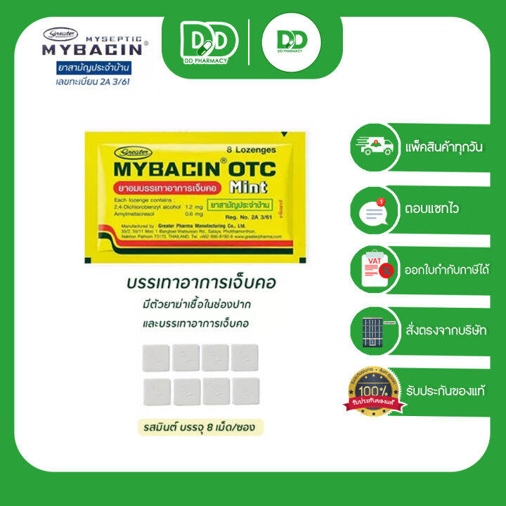 mybacin-zinc-มายบาซิน-เม็ดอมผสมซิงค์-รสส้ม-รสมะนาว-รสมิ้นต์โอทีซี-1-ซอง