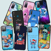 อ่อนนุ่ม Phone ปก E172 JC52 Lilo Stitch Funny หรับ OPPO A17 A15 A16 A3S A5 A9 A7 A5S A37 Neo 9 A59 F1S A83 A1 A92 A72 A52 F5 F7 F9 A7X A54 A12 A15S A16S A56 A55 F11 Pro A94 4G A95 A39 A57 A53S A17K เคสโทรศัพท์ ซิลิโคน Casing