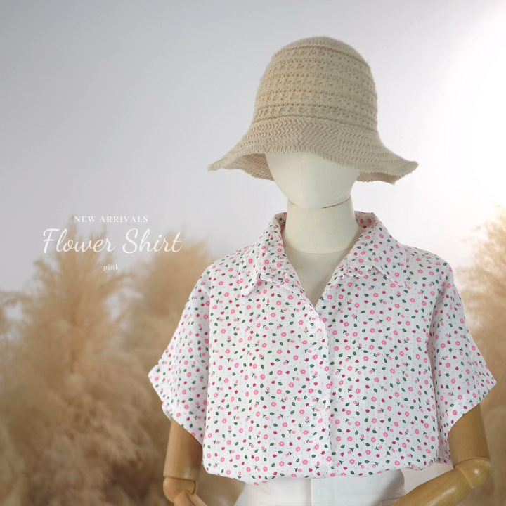 flower-shirt-เสื้อเชิ๊ตผ้าพิมพ์ลายดอกไม้สุดน่ารัก-รายละเอียดด้านล่างเพิ่มเติม