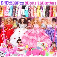 Barbie Doll Set 90cm Big Gift Box Princess Girl Toy Barbie Clothes Toy for Girls Birthday Gift Barbie Toys Multi-style Set Mainan Patung Kanak Budak Perempuan Murah