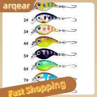 ARQEAR529453 2pcs Wobblers crankbaits เหยื่อตกปลาขนาดเล็ก การสั่นสะเทือน ตะขอสามชั้น เหยื่อล่อตกปลา ร้อนแรงมาก รอกสปินเนอร์ เหยื่อจมวิบ อุปกรณ์ตกปลาสำหรับตกปลา