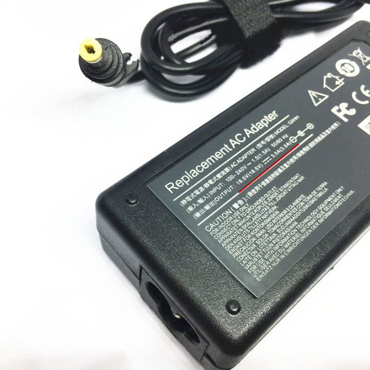 อะไหล่สำหรับ-hp-ศาลา-dv6000-dv6500-18-5v-3-5a-65w-อะแดปเตอร์-ac-แหล่งจ่ายไฟโน้ตบุ๊ค-charger-laptop-yuebian