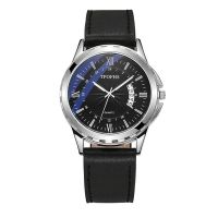 2022 imported movement non-mechanical mens watch calendar business waterproof genuine leather