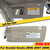 สำหรับ Hyundai Sonata 2005-2010 Beige Sun Visor ซ้าย Driver รถด้านหน้าหน้าต่าง Shade Blind Shade Shield กระจก Sunvisor