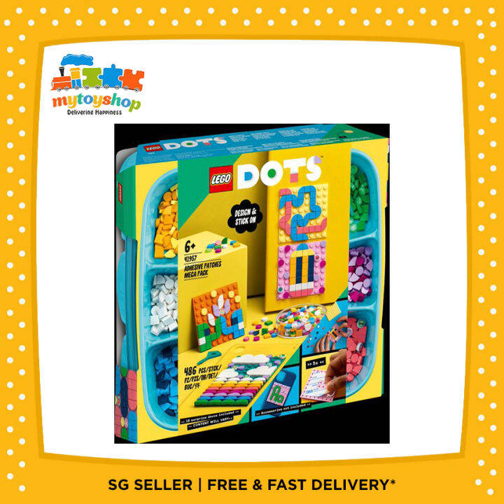 LEGO DOTS 41957 Adhesive Patches Mega Pack Lazada Singapore