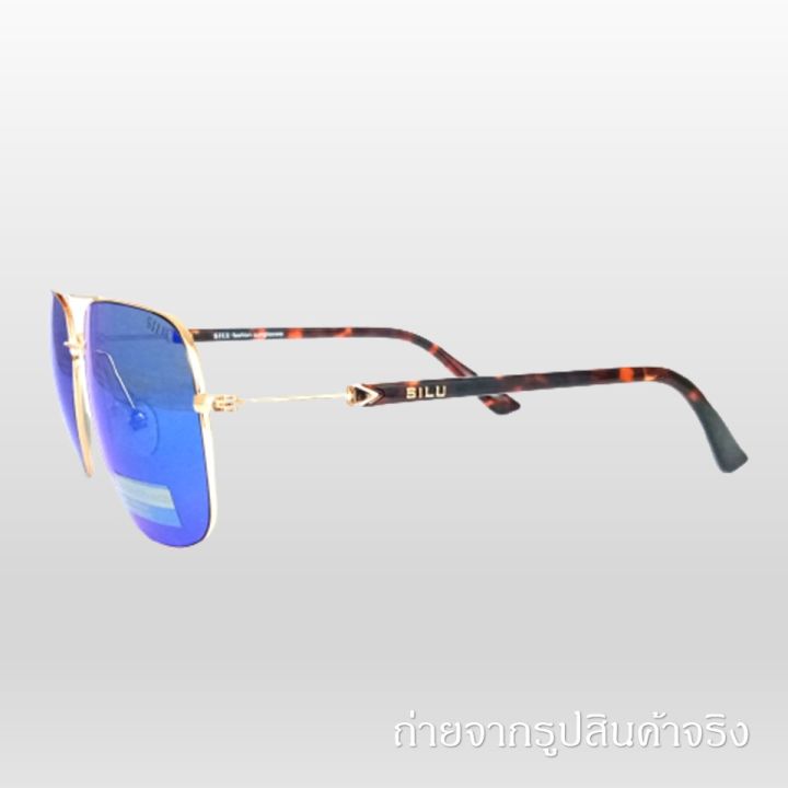 แว่นโพลาไรซ์-แว่นกันแดด-polarized-uv400-งานกรอบสวย-เลนส์ปรอท-ใส่สบายตา-รหัส-sl205