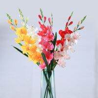 【cw】 77cm Imitation Gladiolus Artificial FlowersRoom Decoration Wedding CelebrationPotted ArtificialDecoration ！