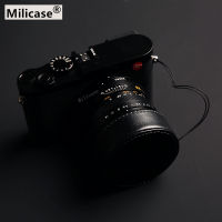 ❇✎◕ Milicase Leica Q Typ116 QP กล้อง Leica Q2ฝาปิดเลนส์ Holster ปกโยนเชือกฝาครอบ