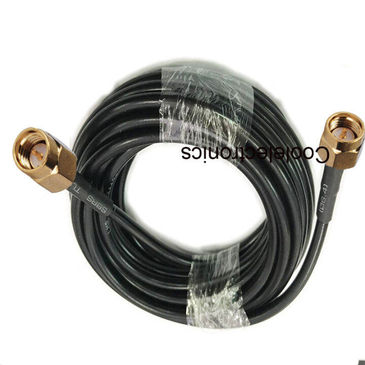 sma-male-plug-to-sma-male-rf-connector-lmr195-pigtail-coaxial-coax-cable-50ohm-50cm-1-2-3-5-10-15-20-30m