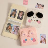 Cartoon A7 Kpop Binder Photocard Holder Plush Rabbit Photo Album Idol Photocards Collect Book Kawaii Student School Stationery