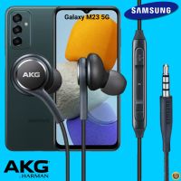 หูฟัง สมอลทอล์ค Samsung แท้ 3.5 mm Aux In-Ear ซัมซุง Galaxy M23 5G และทุกรุ่น อินเอียร์ สายผ้าถัก เสียงดีเบสหนัก เล่น-หยุด-เลื่อนเพลง ควบคุมระดับเสียง