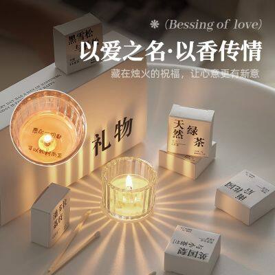 Candles incense room durable stay sweet atmosphere inside the bedroom set birthday present niche senior office