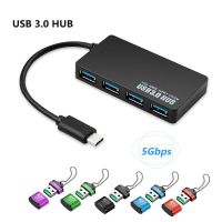 【LZ】✖❅  Usb c hub 3.0 tipo c 3.1 4 portas multi divisor adaptador otg para xiaomi lenovo macbook pro 13 15 ar pro computador acessórios