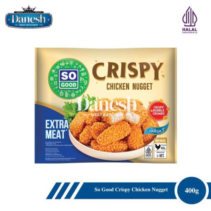 So Good Crispy Chicken Nugget Frozen Food Makanan Beku Halal Lazada