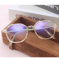 MenWomen Glasses Frame Spectacles Korean oval Frame Transparent spec mata Eyeglasses