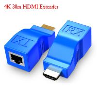 [HOT HAIXWLXKWW 589] 1080P ถึง30M HDMI-เข้ากันได้ตัวขยาย HDMI กับการขยาย RJ45เครือข่าย LAN CAT5e / 6 UTP LAN สายเคเบิลอีเทอร์เน็ต