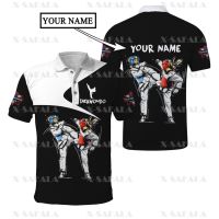 Loving Taekwondo Art 3D Full Printed Men Thin Polo Shirt Collar Short Sleeve Street Wear Casual Tee-3