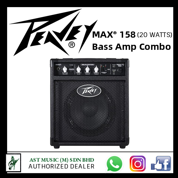 Peavey Max 158 Bass Combo Amplifier 