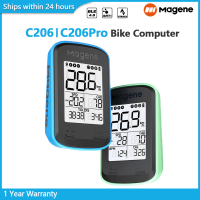 Magene C206Pro จักรยานคอมพิวเตอร์ไร้สายขี่จักรยาน S Peedometer จักรยานวัดระยะทางจักรยานติดตามกันน้ำบลูทูธ ANT + สำหรับจักรยานถนน MTB