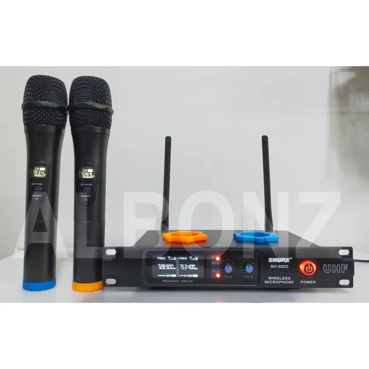 Shure Sh G Wireless Microphone System Lazada Ph