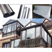 2M PET Window Privacy Film One-Way Glass Building Casement Shading Sunscreen Thermal Insulation Film For Home And Office