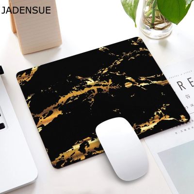 （A LOVABLE）210X260X3Mm LaptopMat MarbleCutePad Kawaii Desk Pad Square Desk Mats ForPCKeyboard Pad