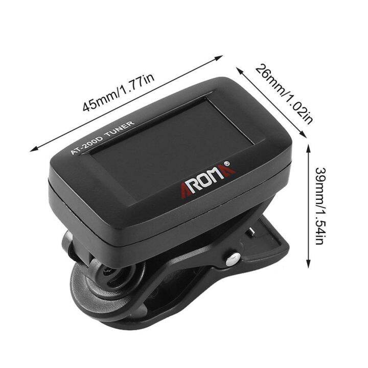 wowww-aroma-เครื่องตั้งสายกีตาร์-รุ่น-at200d-หรือ-at-200d-จูนเนอร์-tuner-at-200-d-เครื่องตั้งสาย-กีต้าร์-เบส-อูคูเลเล่-ไวโอลิน-ราคาถูก-อุปกรณ์-ดนตรี-อุปกรณ์-เครื่องดนตรี-สากล-อุปกรณ์-เครื่องดนตรี-อุปก