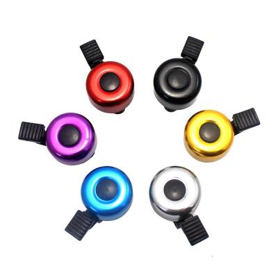 Aluminum Alloy Bicycle Bell Mountain Road Bike Horn Sound Alarm Safety Cycling Handlebar Ring Bicycle Call Bike Accessories Adhesives Tape