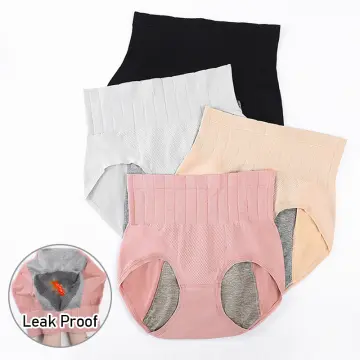 Dulasi 【COD】3 Pcs Leak Proof Menstrual Period Panties Women