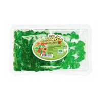 สินค้ามาใหม่! ดีลิคัพ เยลลี่เชอร์รี่บอล ผ่าเหลือง 220 กรัม x 55 ลูก Delicup Jelly Pastille Green 220g x 55 pcs ล็อตใหม่มาล่าสุด สินค้าสด มีเก็บเงินปลายทาง