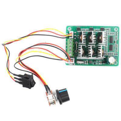 มอเตอร์ไร้แปรงถ่าน3เฟส CCW 15A 5V-36V สวิตช์ควบคุมความเร็วเครื่องควบคุมความเร็วแบบกลับด้านได้สำหรับเครื่องควบคุมความเร็ว