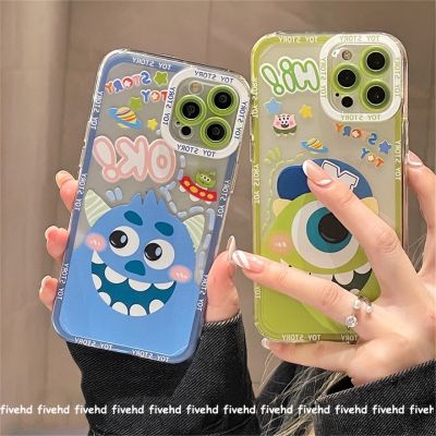 Hot Sale เคสโทรศัพท์มือถือ TPU ใส ลายการ์ตูนมอนสเตอร์น่ารัก สําหรับ iPhone 14 13 12 11 Pro Max SE2020 X XR XS Max 8 7 6 6s Plus