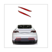 Car Tail Lamp Brake Light Rear Bumper Reflector Warming Lamp for Tesla Model Y 2017-2022