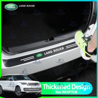 Land Rover สติกเกอร์ติดแท่งกันชนท้ายรถรถคาร์บอนไฟเบอร์แผ่นป้องกันท้ายป้องกันรอยขีดข่วน,สติกเกอร์ติดรถยนต์สำหรับ Discovery Range Rover Defender Frelender