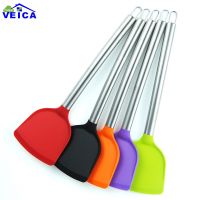 Multicolored Non Stick Silicone Non-stick Spatula Pancake Omelets Burgers Slice Turner Kitchen Tool Utensils