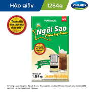 Sữa đặc có đường Ngôi Sao Phương Nam xanh lá Hộp giấy 1284g - combo 2 hộp