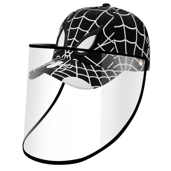 ส่งเร็วทันใจ-หน้ากากหมวกเบสบอลเด็ก-เด็กหมวกป้องกันหมวกเบสบอลถอดได้