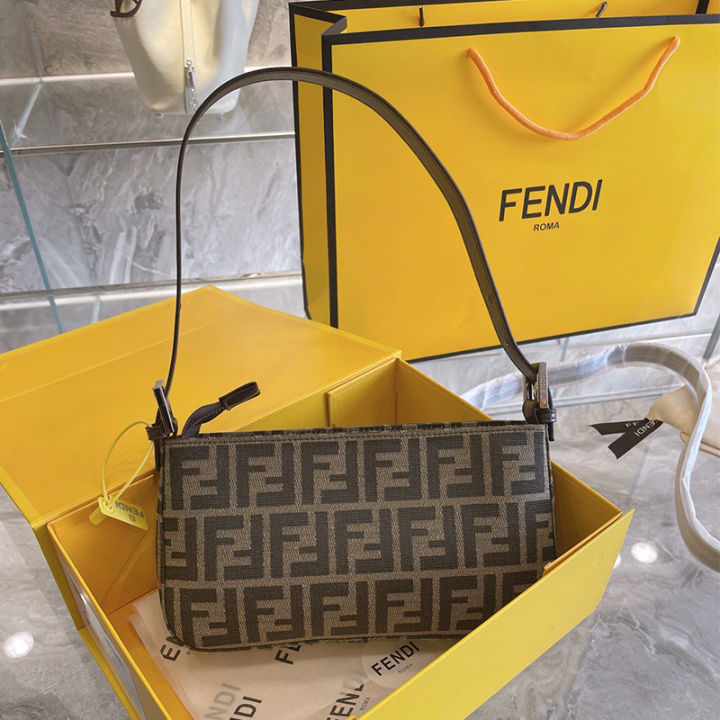 [High-end Box]Luxury FENDI WOMEN'S Handbags Small Tote Bag Female 2023 ...