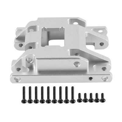 Metal Center Skidplate Gearbox Mount 9736 For Traxxas TRX4M TRX-4M 1/18 RC Crawler Car Upgrade Parts Accessories  Power Points  Switches Savers