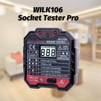 Digital Display Socket Tester Plug Polarity Phase Check Detector  Test Multi-Ftion Electroscope