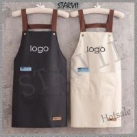 【hot sale】◘ D13 Apron Custom/Apron Name Logo Design/PVC/ Cotton Canvas/ Polyester/ Denim Available