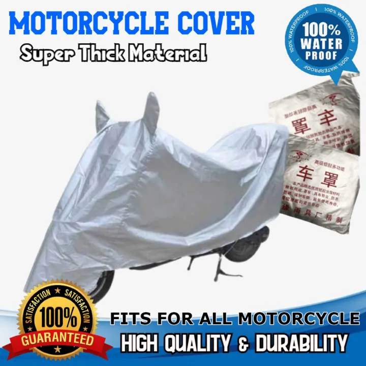 KYMCO SUPER 8 150 Thick Motorcycle Cover Waterproof Motor Cover (GRAY ...