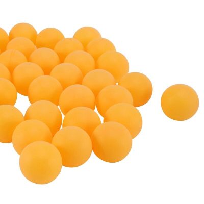 ；‘【； 150- Pack Premium Ping Pong Balls Advanced Training Table Ball Lightweight Durable Seamless Balls Orange