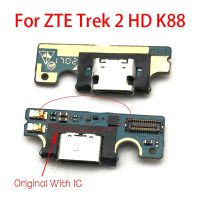 สำหรับ Zte Trek 2 Hd ช่องต่อ K88ไมโคร Usb แท่นชาร์จชาร์จพอร์ตอะไหล่สายเคเบิลเฟล็กซ์ไมโครโฟน