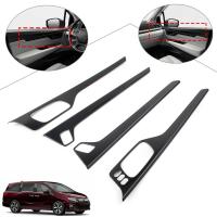 【DT】For Honda Odyssey 2018 2018 2020 4Pcs/Set Car Interior Door Panel Moulding Cover Trim ABS Decorative Strip  hot