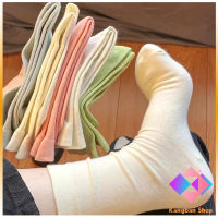 KANGBAN ถุงเท้าผ้าฝ้าย ใส่เล่นกีฬา  ผ้ายืดหยุ่น สบาย ระบายอากาศ Women socks